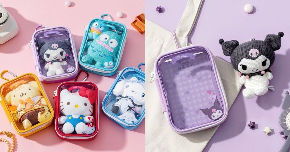 社群瘋狂討論中！超實用「三麗鷗曬娃包」酷洛米、布丁狗5款造型可愛爆炸，巷口7-11就買得到-1