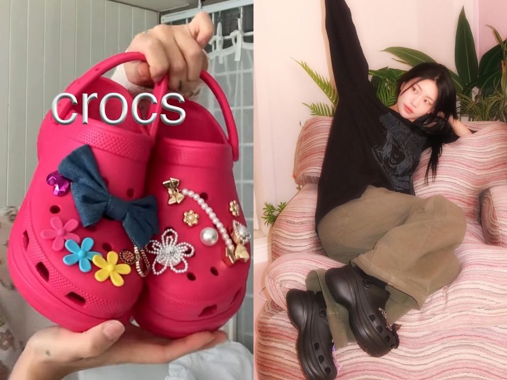 Crocs洞洞鞋2025必買厚底王者回歸！直接增高6公分不手軟、腿直接變超細！-7