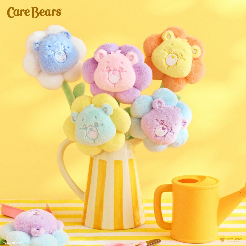 2025情人節禮物推薦！威秀影城「Care Bears彩虹熊絨毛花束」這天開賣、5款小熊花朵可愛到發瘋瘋！-6