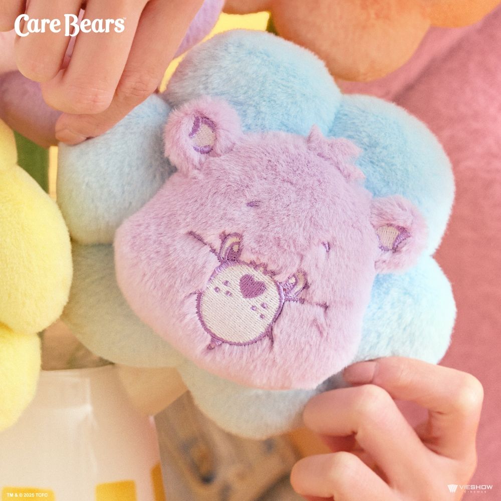 2025情人節禮物推薦！威秀影城「Care Bears彩虹熊絨毛花束」這天開賣、5款小熊花朵可愛到發瘋瘋！-2