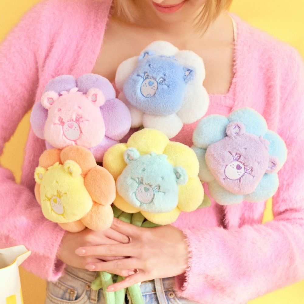 2025情人節禮物推薦！威秀影城「Care Bears彩虹熊絨毛花束」這天開賣、5款小熊花朵可愛到發瘋瘋！-9