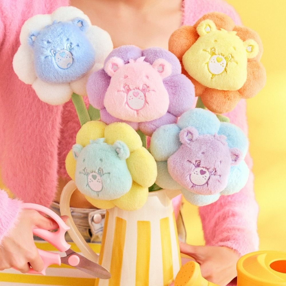 2025情人節禮物推薦！威秀影城「Care Bears彩虹熊絨毛花束」這天開賣、5款小熊花朵可愛到發瘋瘋！-8