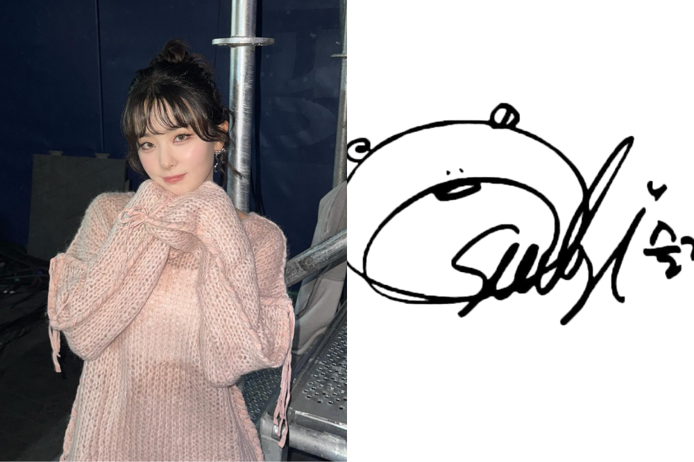 盤點7位簽名特殊的KPOP偶像！Momo、瑟琪圖案設計太可愛，I.N「沙漠狐狸」簽名亮點滿滿！-9