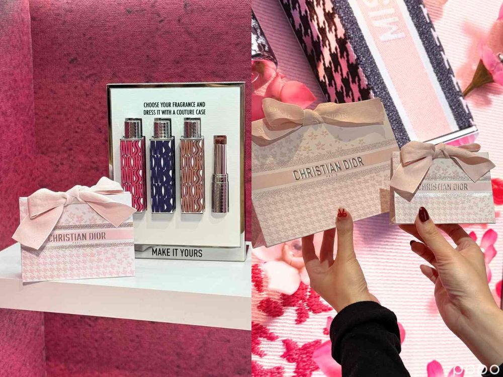 「MISS DIOR訂製愛戀快閃店」浪漫登場！迪奧香膏限量高訂外殼、客製化手工蝴蝶結香水瓶身...化身最奢寵情人節禮物！-19