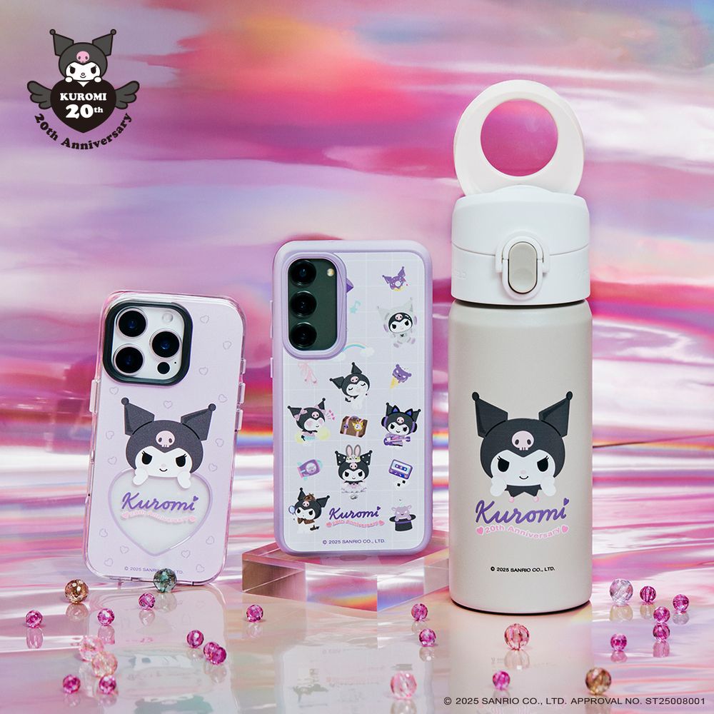 準備換手機殼！犀牛盾X酷洛米20週年限定聯名！暗黑公主、夢幻粉紫手機殼太可愛！-3