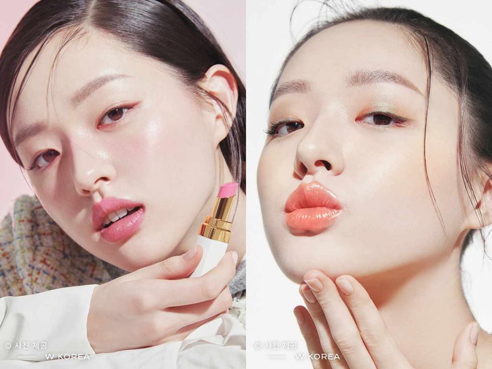 韓女全瘋狂！CHANEL史上最美「白管潤唇膏」，上唇如剝殼白煮蛋般澎嫩，一整天就像敷面膜、濕潤透明高級感！-9