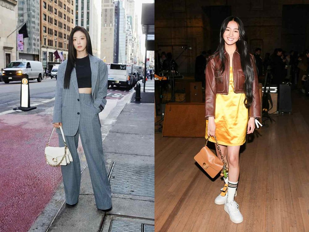 美神降臨！ITZY有娜現身Coach 2025紐約大秀！「AI美顏、鉛筆細腿」根本真人芭比！-2