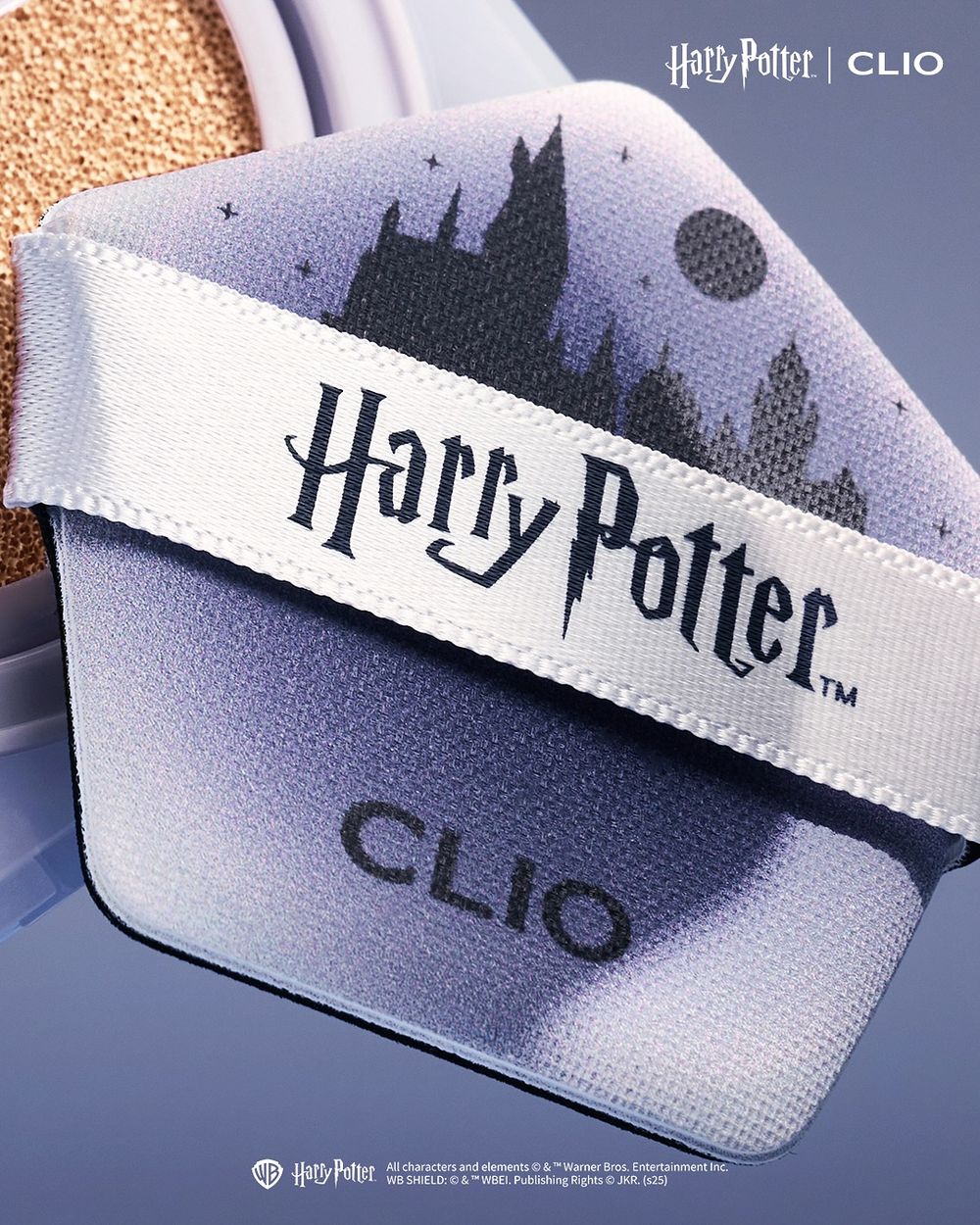 2025哈利波特彩妝聯名！安俞真同款CLIO「奇幻氣墊粉餅」登場，用魔法讓毛孔、瑕疵全部去去！-2