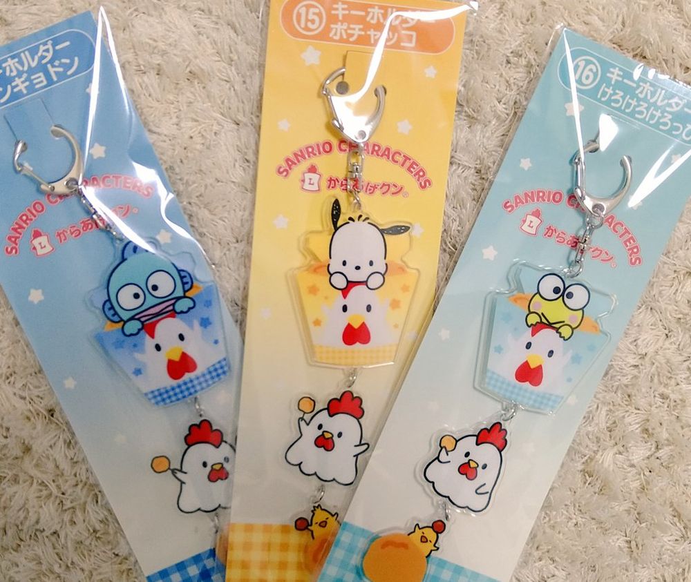 2025日本旅遊必買！三麗鷗×LAWSON炸雞君一番賞「帕恰狗炸雞抱枕、人魚漢頓玩偶」萌炸必抽！-7