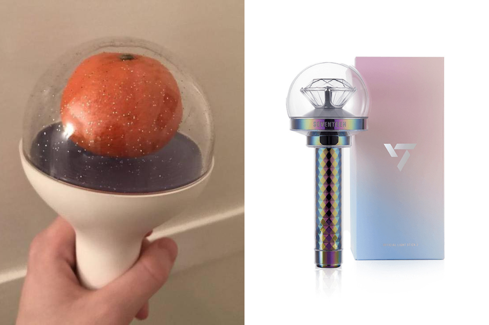 韓網熱議擁有特殊用途的KPOP應援手燈！ITZY應援棒成打光神器，SEVENTEEN「克拉棒」竟被拿來保存食物！-9