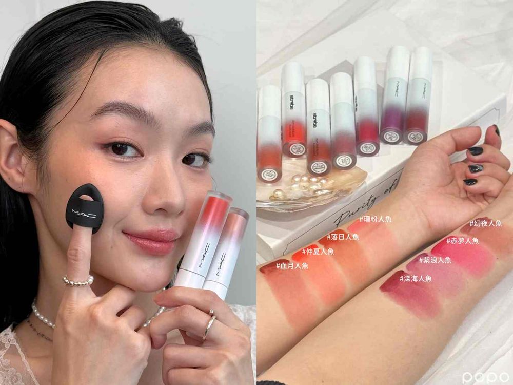 M·A·C穩坐水光肌霸主！仙女腮紅/打亮蜜，一秒融膚顯色、不帶走底妝，拍出原生光感膚質！-11