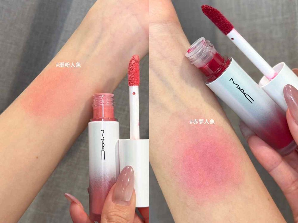 M·A·C穩坐水光肌霸主！仙女腮紅/打亮蜜，一秒融膚顯色、不帶走底妝，拍出原生光感膚質！-12