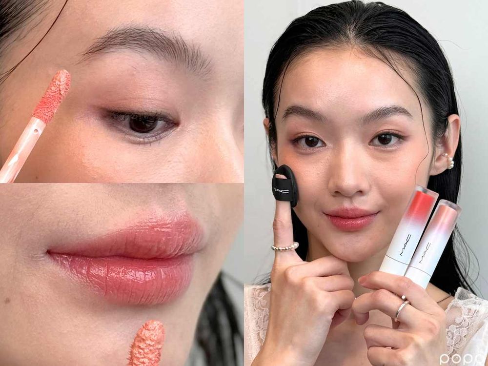 M·A·C穩坐水光肌霸主！仙女腮紅/打亮蜜，一秒融膚顯色、不帶走底妝，拍出原生光感膚質！-8
