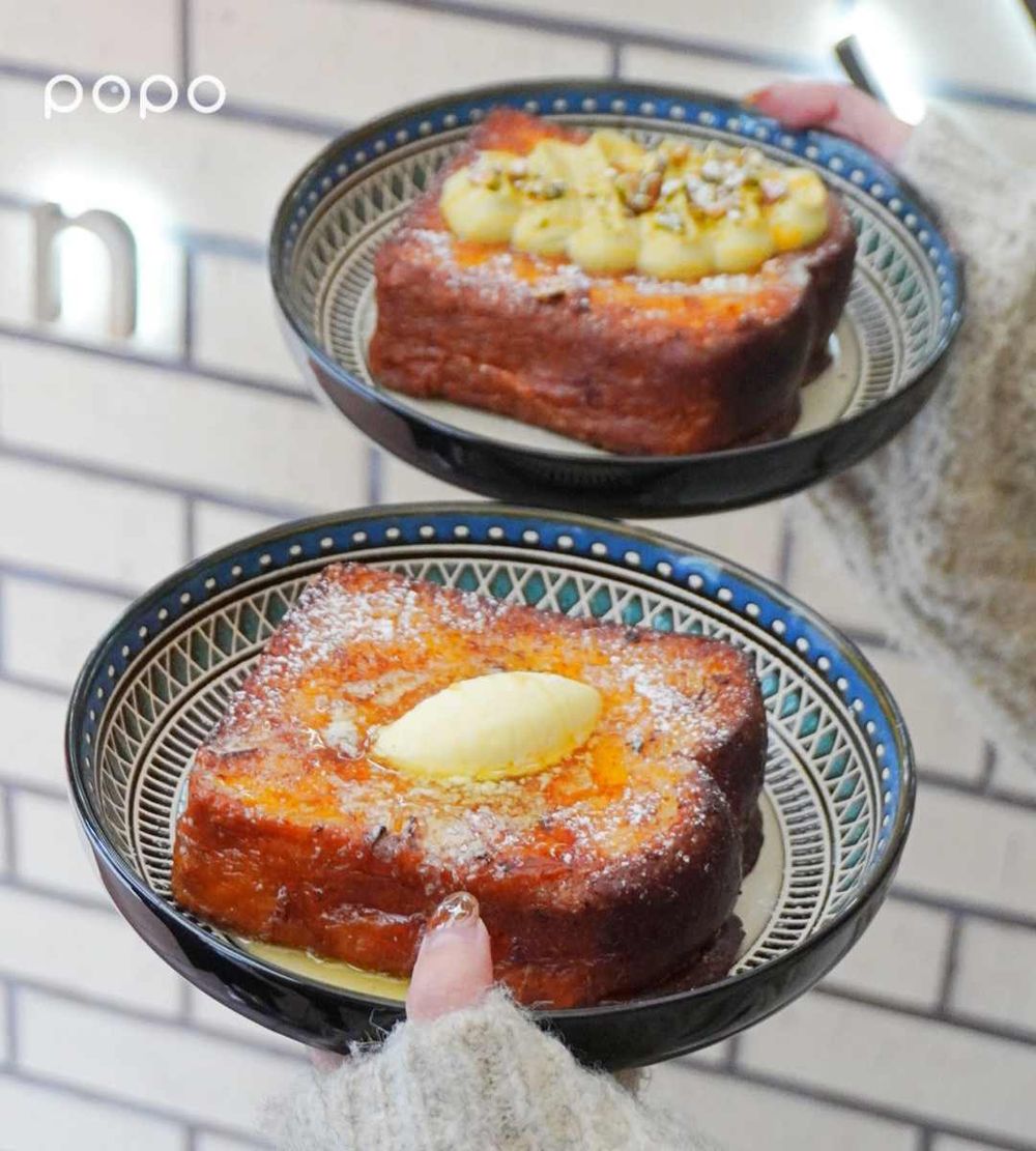 2025台北早午餐推薦！pastaio noodle café「法式布蕾吐司」4公分厚度療癒炸、開心果拿鐵也必點！-8