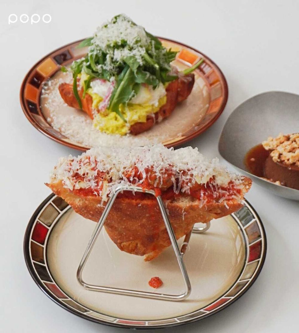 2025台北早午餐推薦！pastaio noodle café「法式布蕾吐司」4公分厚度療癒炸、開心果拿鐵也必點！-3
