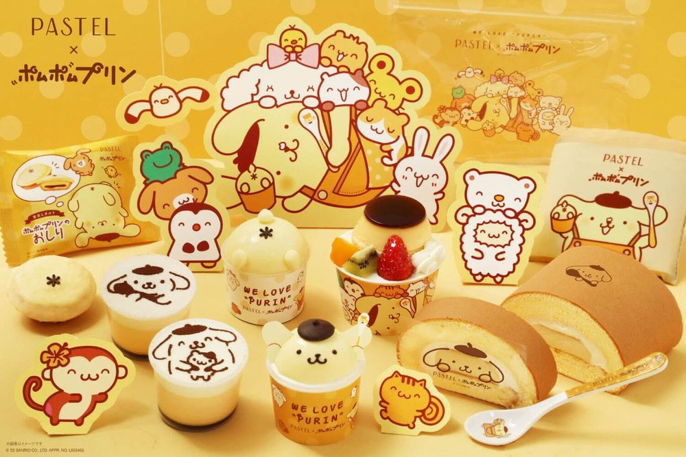 2025日本旅遊必吃！日本頂級布丁品牌Pastel×布丁狗聯名「立體屁屁布丁」可愛爆、這天起限時開賣！-13