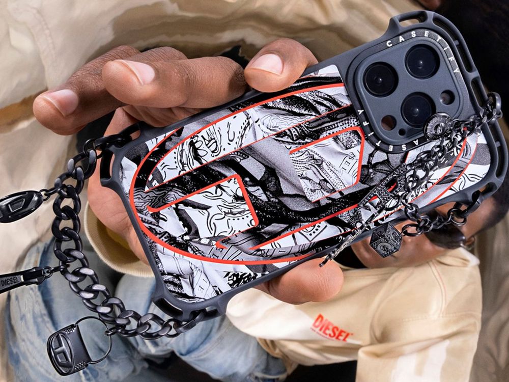 小老虎Hoshi愛牌Diesel和CASETiFY聯名！頹廢風手機殼、D手機支架太帥了！-6