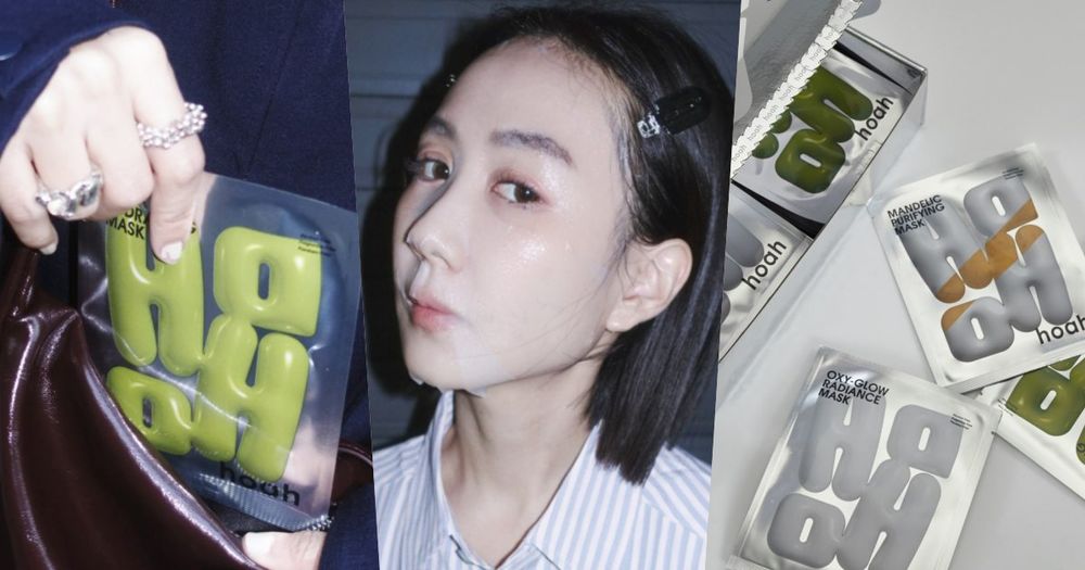 2025必關注質感系台灣保養品！KOL大饅大力全新生活美學品牌「hoah」，首發植萃面膜，修護、美白、控油一次擁有！-1