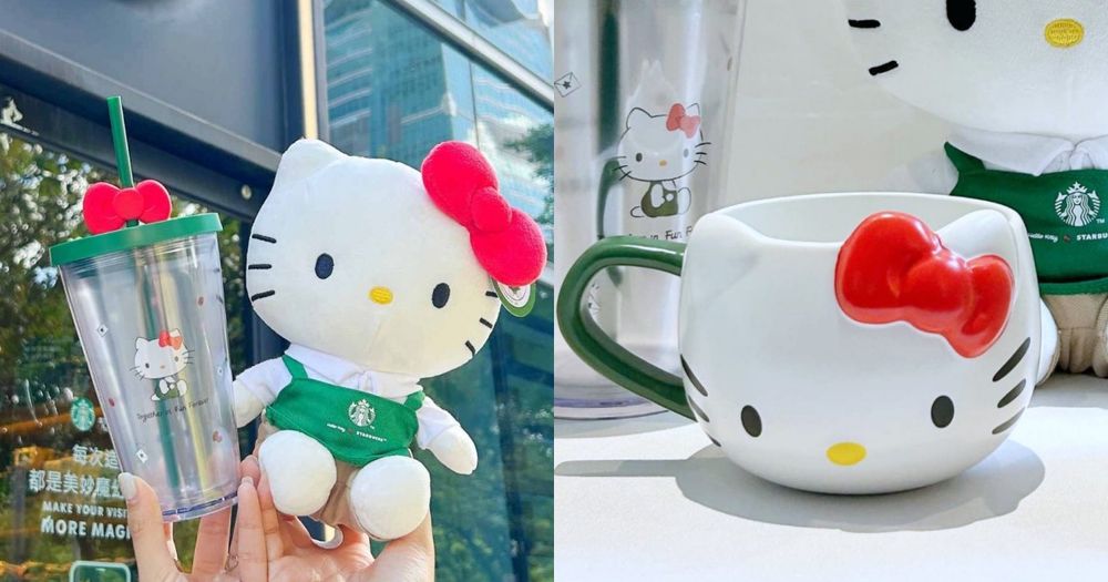 星巴克Hello Kitty聯名系列回來了！狂賣到缺貨貓臉馬克杯、蝴蝶結冷水杯6大周邊這次不買會後悔！-1