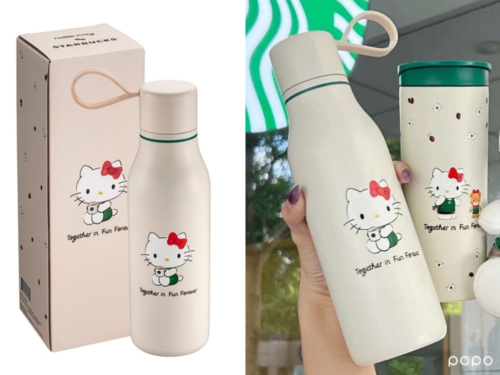 星巴克Hello Kitty聯名系列回來了！狂賣到缺貨貓臉馬克杯、蝴蝶結冷水杯6大周邊這次不買會後悔！-13