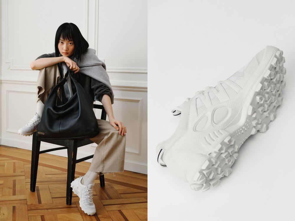 2025春夏流行色出爐！ECCO柔和蜜桃粉、奶油萊姆綠球鞋，舒服到像踩在雲朵上！-2