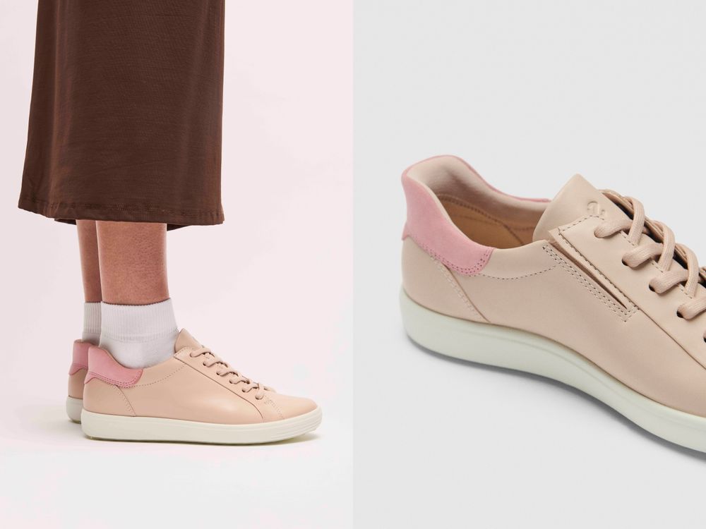 2025春夏流行色出爐！ECCO柔和蜜桃粉、奶油萊姆綠球鞋，舒服到像踩在雲朵上！-6
