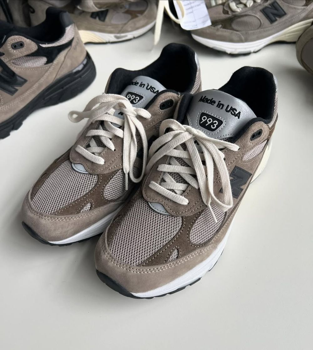 2025爆款球鞋是它！JJJJound再聯名New Balance 993！徹夜排隊也要搶！-2