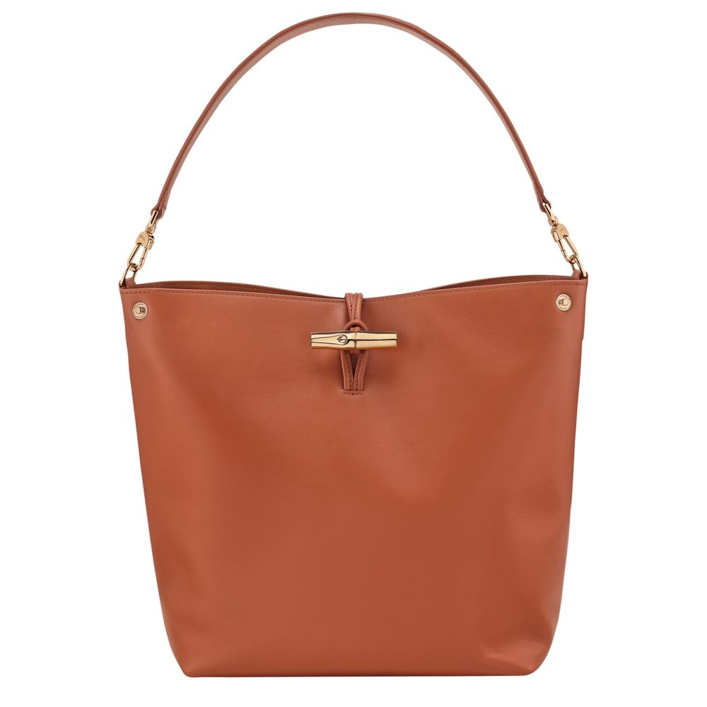 Longchamp 2025夏季田園風太好看！包包新色「番茄橘、胡蘿蔔黃」鬆弛感拉滿！-11