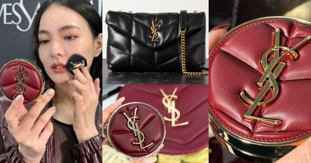 Rosé同款雲朵包化身氣墊粉餅！YSL「雲朵皮革限量版」澎軟高奢外觀＋絕美柔霧光底妝，拍上一秒淪陷！-1