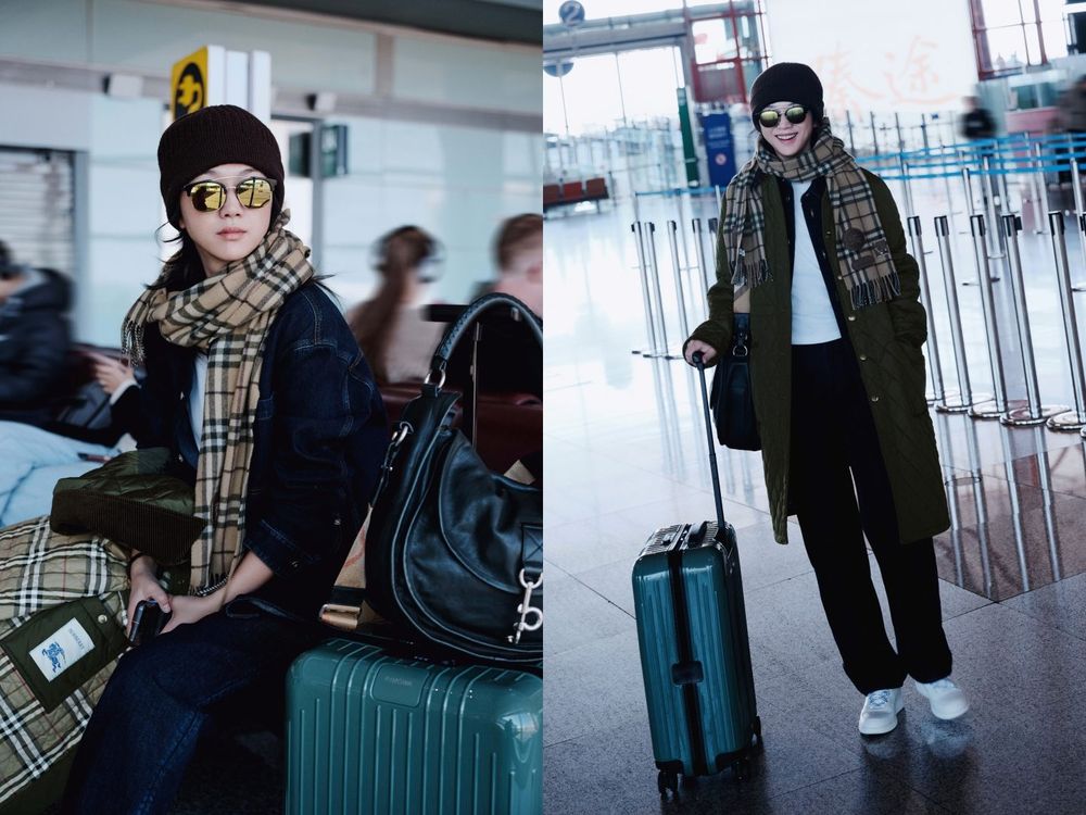 Burberry神之小隊出發時裝周！SVT圓佑機場神照、湯唯、泰星Bright...這畫面太好看！-5