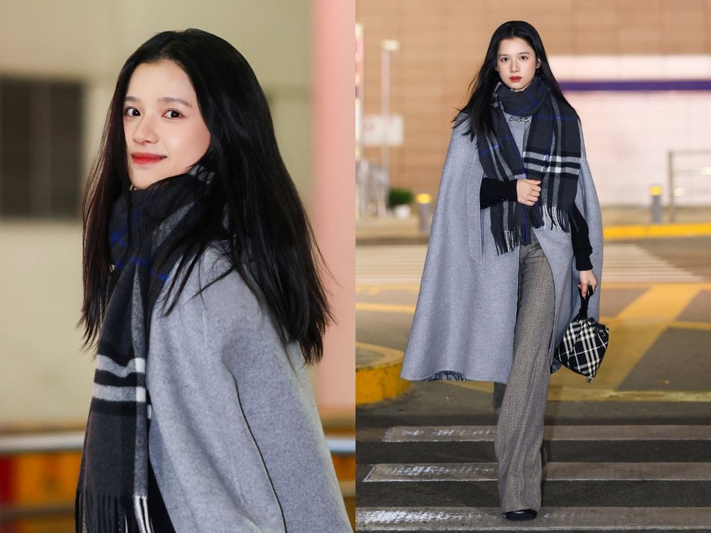 Burberry神之小隊出發時裝周！SVT圓佑機場神照、湯唯、泰星Bright...這畫面太好看！-3