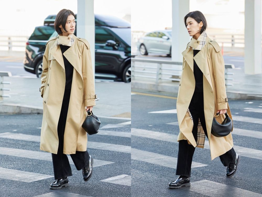 Burberry神之小隊出發時裝周！SVT圓佑機場神照、湯唯、泰星Bright...這畫面太好看！-2