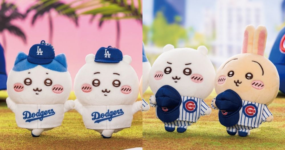 吉伊卡哇MLB聯名系列來了！脫帽球員烏薩奇、道奇隊小八玩偶Q翻天，價格、發售日期一次看！-1