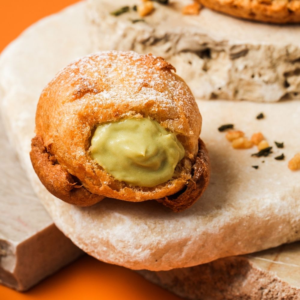 2025春季必吃甜點推薦！beard papa's焦糖蘋果泡芙酸甜內餡超療癒、滿額再送香草泡芙！-7