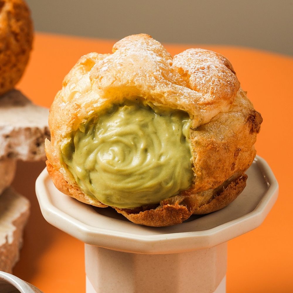 2025春季必吃甜點推薦！beard papa's焦糖蘋果泡芙酸甜內餡超療癒、滿額再送香草泡芙！-6