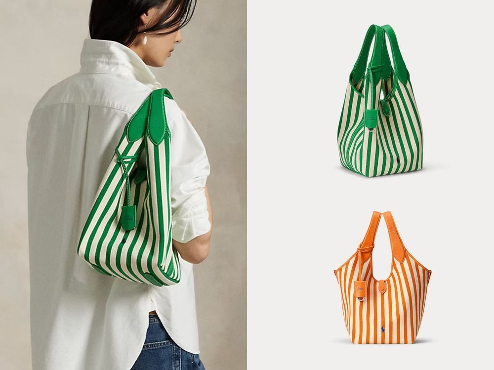 Ralph Lauren新款托特包瘋搶！定價一萬多、根本平替版「菜籃子」連Sana都揹了！-8