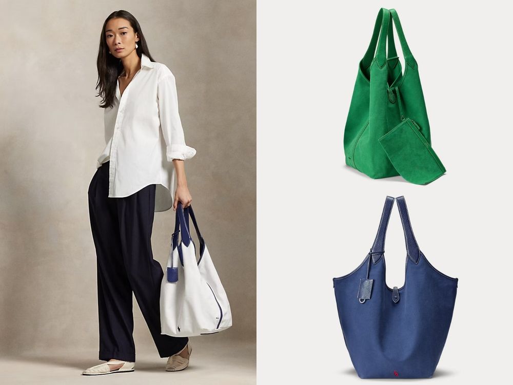 Ralph Lauren新款托特包瘋搶！定價一萬多、根本平替版「菜籃子」連Sana都揹了！-9