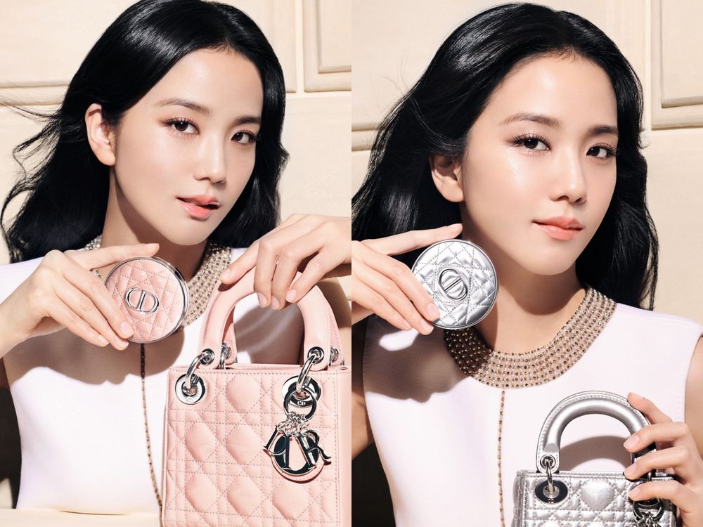2025最美精品彩妝粉盒！JISOO補妝同款迪奧氣墊粉餅、打亮修容盤也精裝上場，美到不忍直視！-8