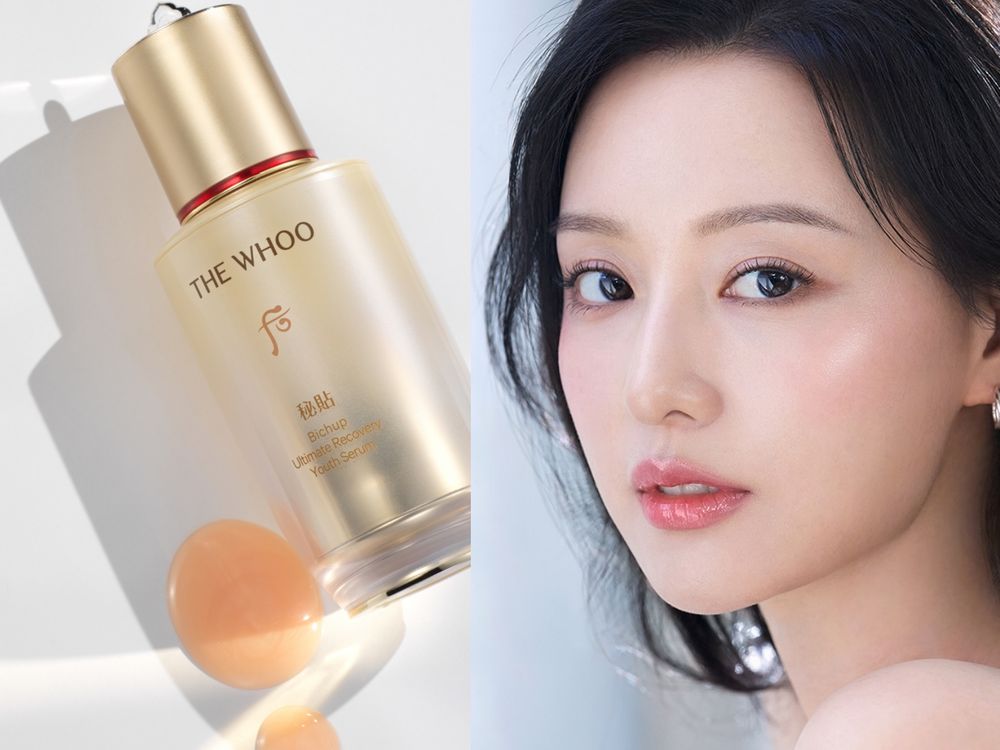 女神降臨！THE WHOO金智媛全新代言形象登場，優雅演繹「奢華養膚美學」，這瓶要帶！-11