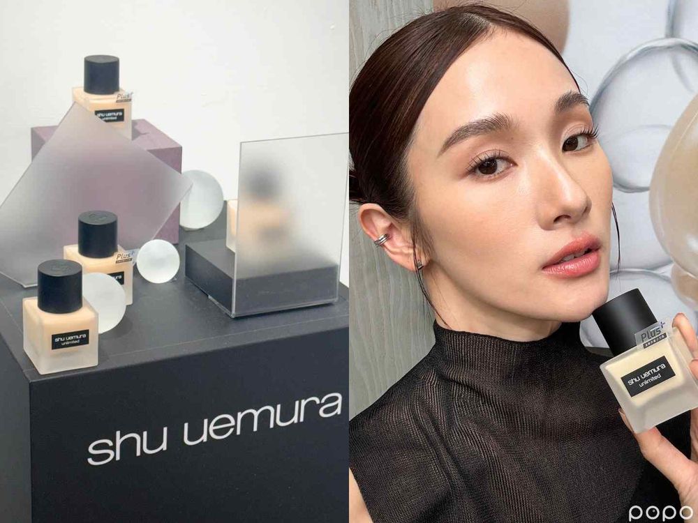 植村秀超人氣「無極限粉底」升級了！全新「小方瓶PLUS+」更保濕控油、不挑膚質，打造會呼吸的輕感水霧肌！-2