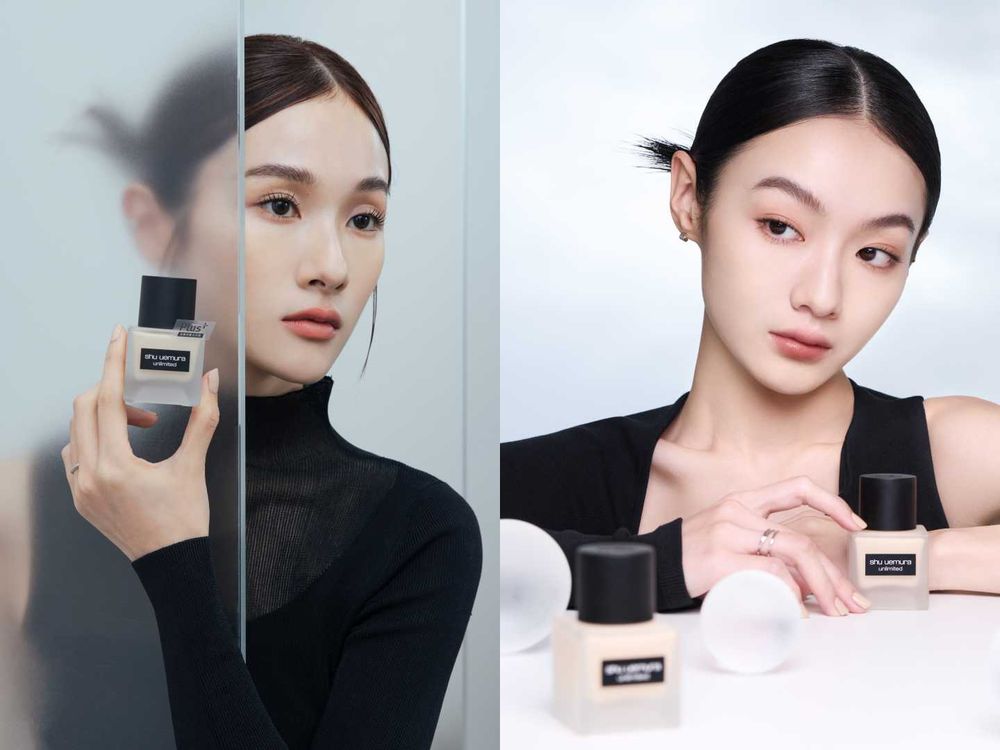植村秀超人氣「無極限粉底」升級了！全新「小方瓶PLUS+」更保濕控油、不挑膚質，打造會呼吸的輕感水霧肌！-8