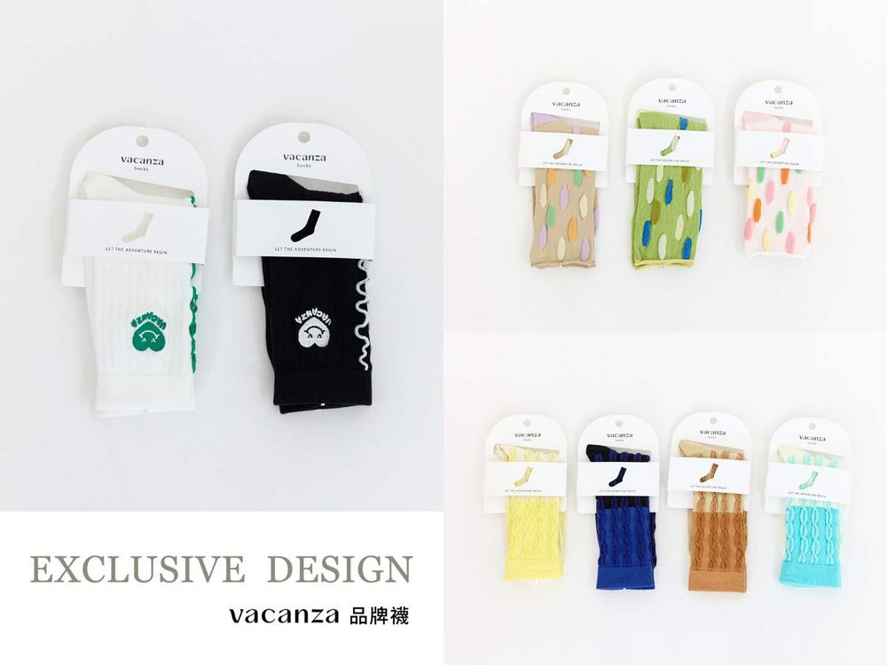 vacanza沒要放過大家！一口氣推出「小花項鍊、超Q長襪」繽紛顏色好適合春夏！-9