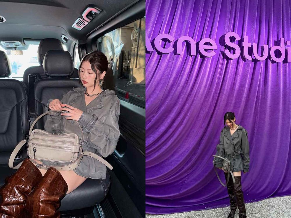 韓劇《媽朋兒》庭沼珉驚喜現身Acne Studios時裝週大秀！美腿長到不可思議！-5