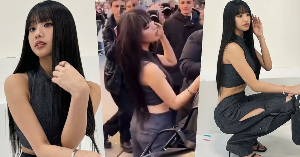 時裝周Natty直接騎重機入場？！有肉頂級好身材巴黎暴動、完全是courrèges女王！-1