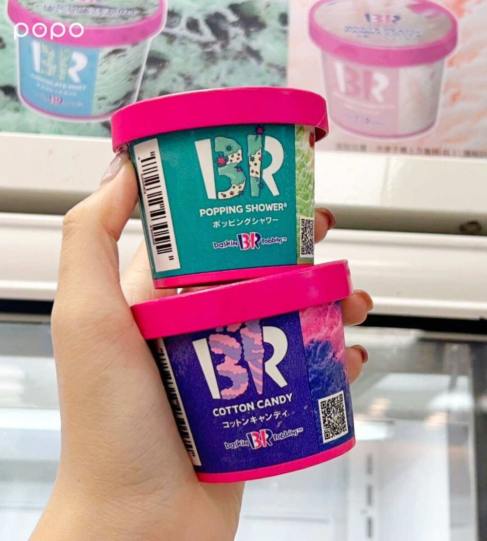 日妞狂掃貨「杯裝31冰淇淋」全家開賣！限定「白桃鮮奶酪」4種口味一次看、再送超Q冰淇淋磁鐵！-4