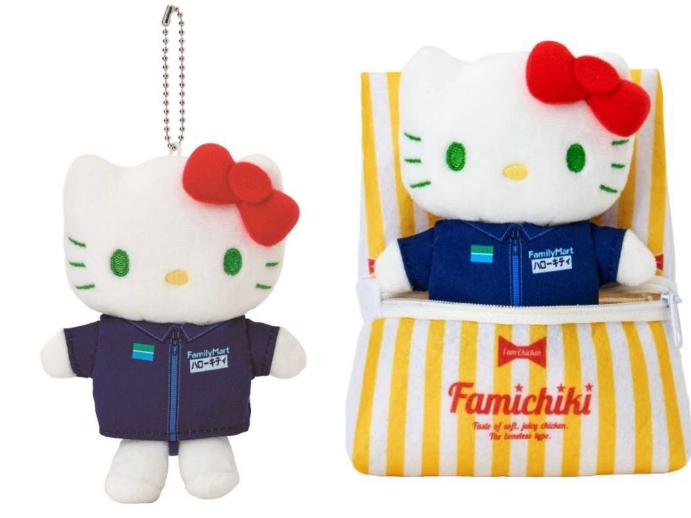 全家跟三麗鷗聯名了！超可愛「炸雞包裝Hello Kitty、店員布丁狗絨毛吊飾」5大週邊全都想帶回家！-4