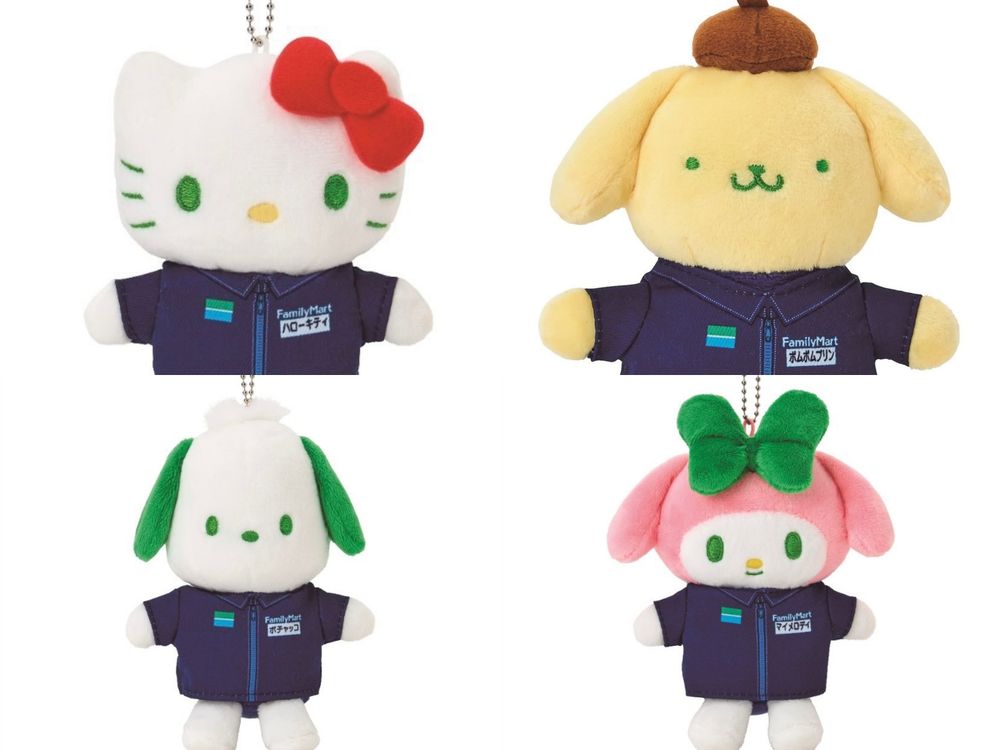全家跟三麗鷗聯名了！超可愛「炸雞包裝Hello Kitty、店員布丁狗絨毛吊飾」5大週邊全都想帶回家！-8