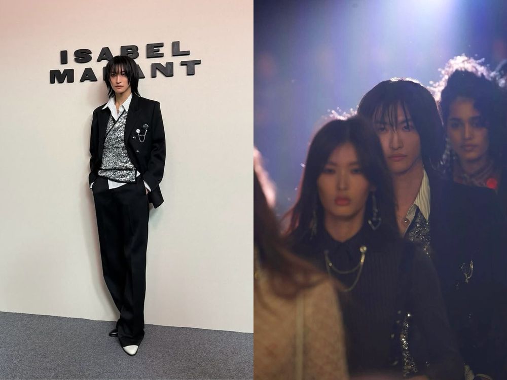 Isabel Marant大秀驚喜！ATEEZ大哥「星化」走上伸展台！台步超穩連外媒都狂讚！-5
