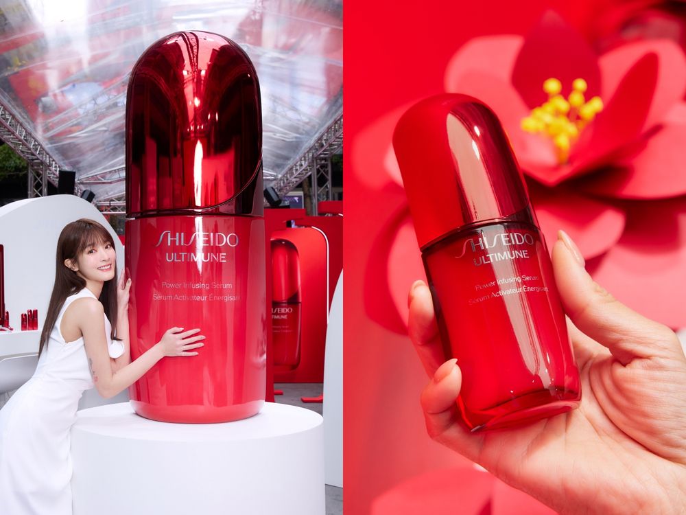 資生堂女神「王淨」現身小紅瓶升級快閃活動！小紅瓶POWERMAX加一步驟，素顏比上妝還美的秘訣公開！-2