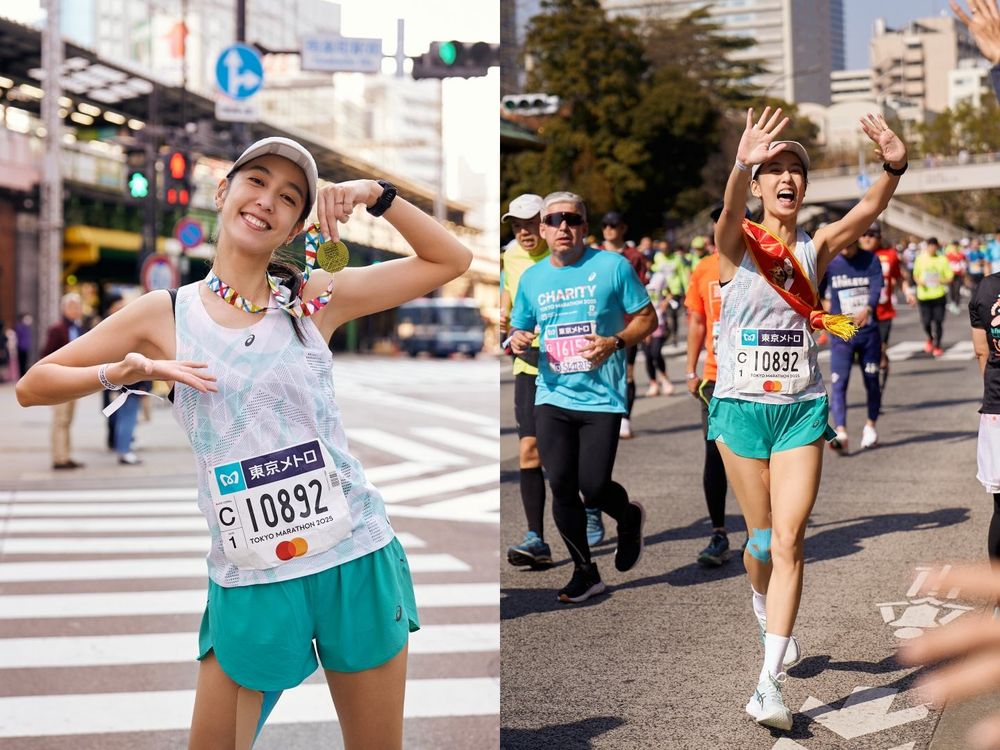 ASICS攜手形象大使「陳庭妮」挑戰東京馬拉松！腳上穿的「跑鞋天花板」就是這雙！-6